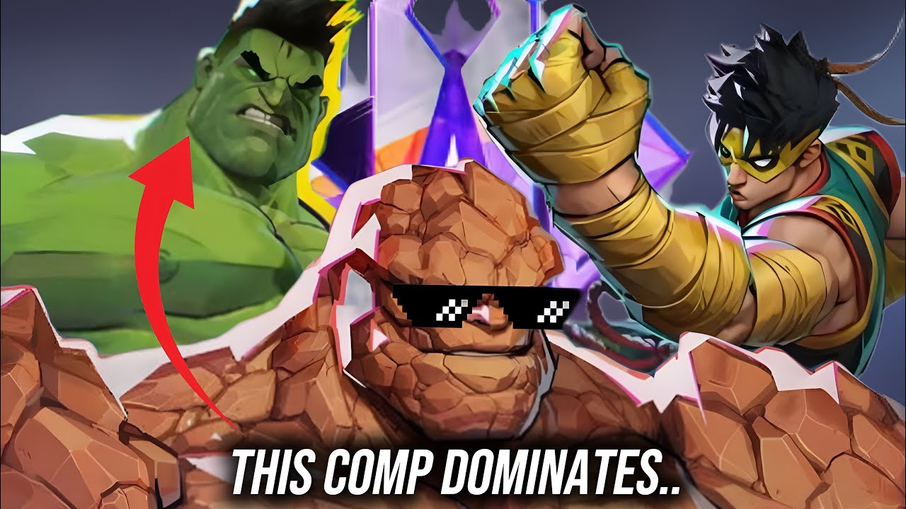 This Is How The Thing Dominates With Dive Comps In Grandmaster Lobbies | Marvel Rivals 