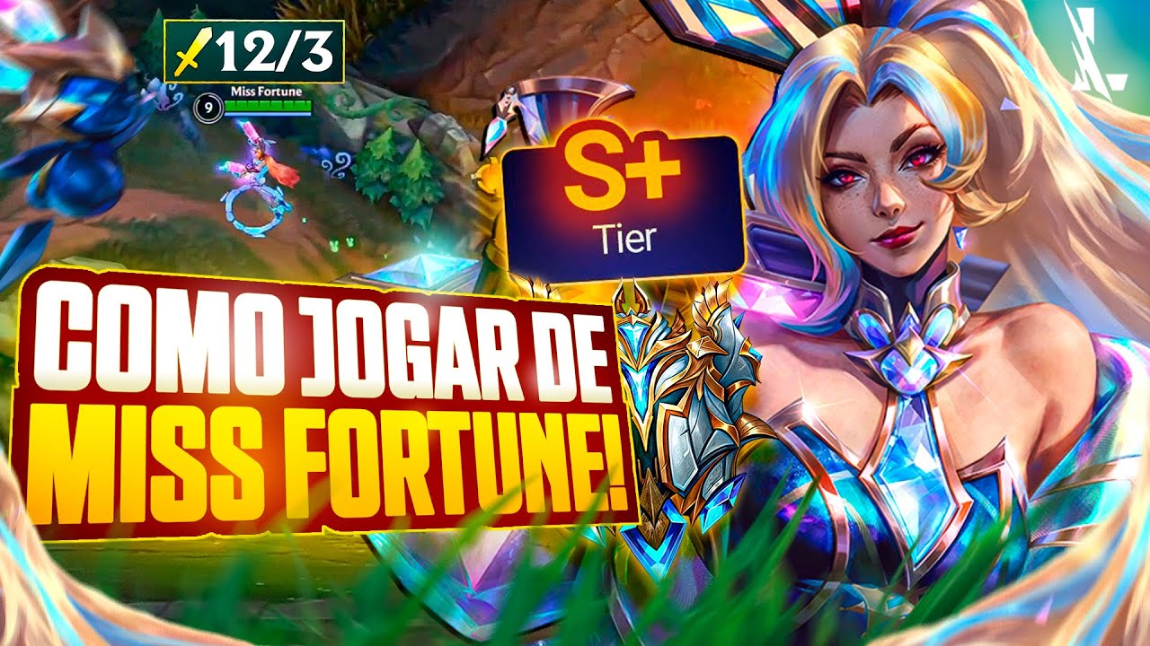 COMO JOGAR DE MISS FORTUNE NO MONARCA | ADC TIER S+  |  LoL Wild Rift