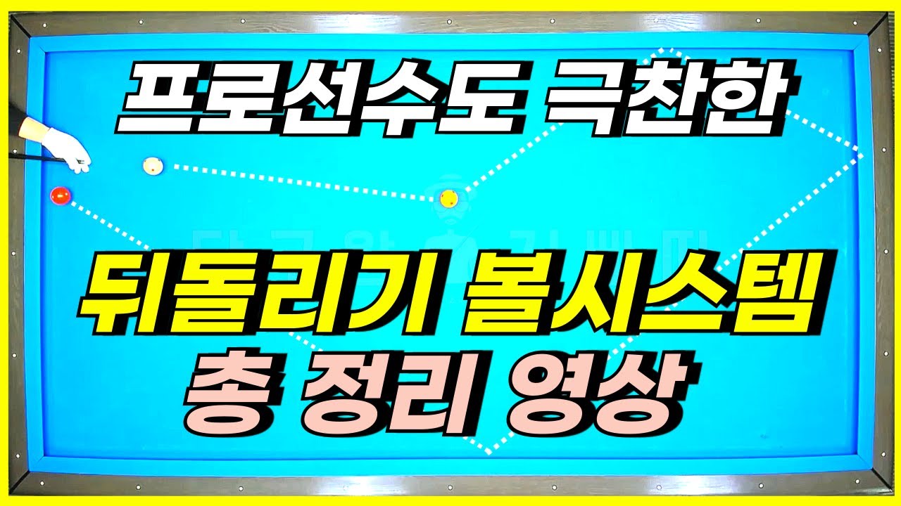 뒤돌리기 볼시스템은 프로선수도 사용합니다! 뒤돌리기 키스와 포지션은 추가로? 뒤돌려치기 연습하세요!