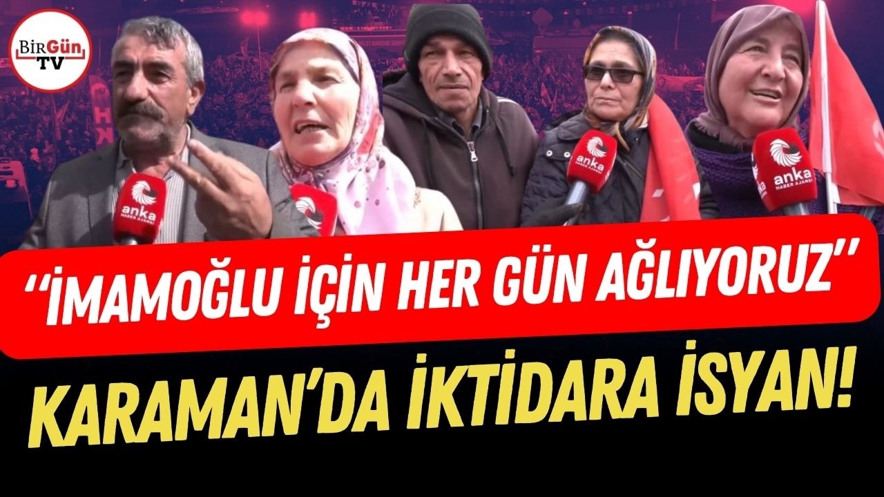 Karamanlılardan iktidara İmamoğlu isyanı: 