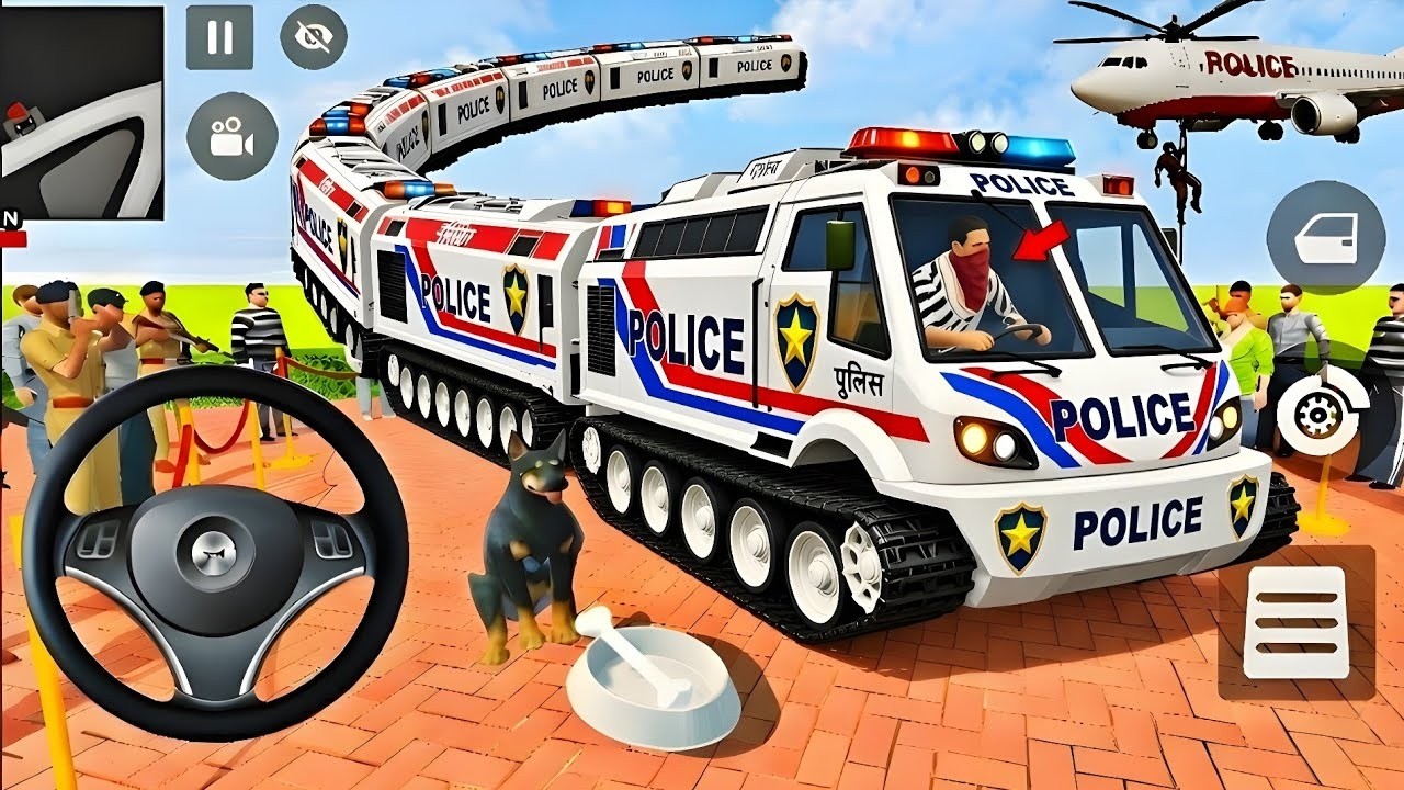 Franklin Bought New Modified Heavy Police Dumper Train 😱🔥 | Indian Theft Auto Simulator New Update