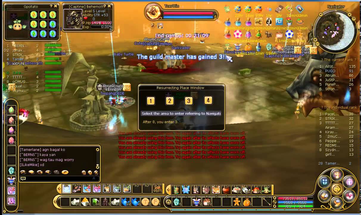 Flyff PH Guild Siege PUGO