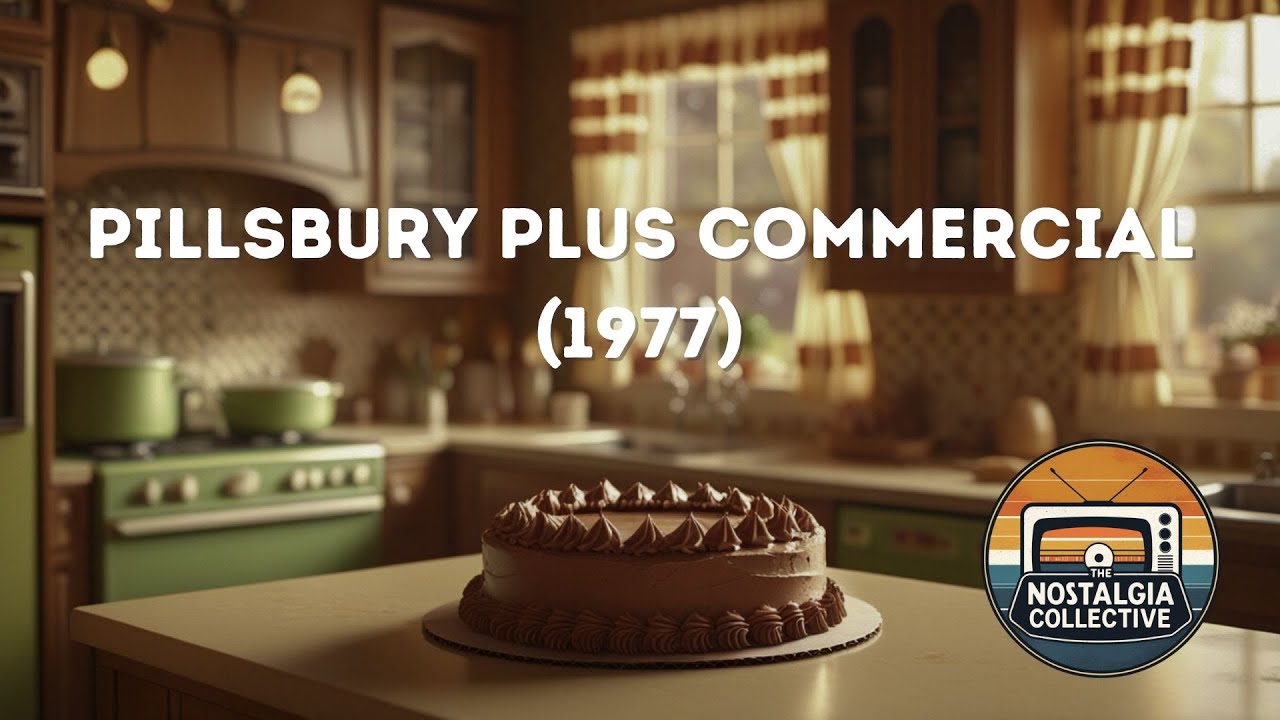 Pillsbury Plus Cake Mix Commercial (1977) | Vintage Baking Magic from the ’70s