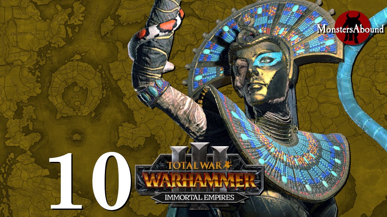 Total War: Warhammer 3 Immortal Empires -  Court of Lybaras, High Queen Khalida #10