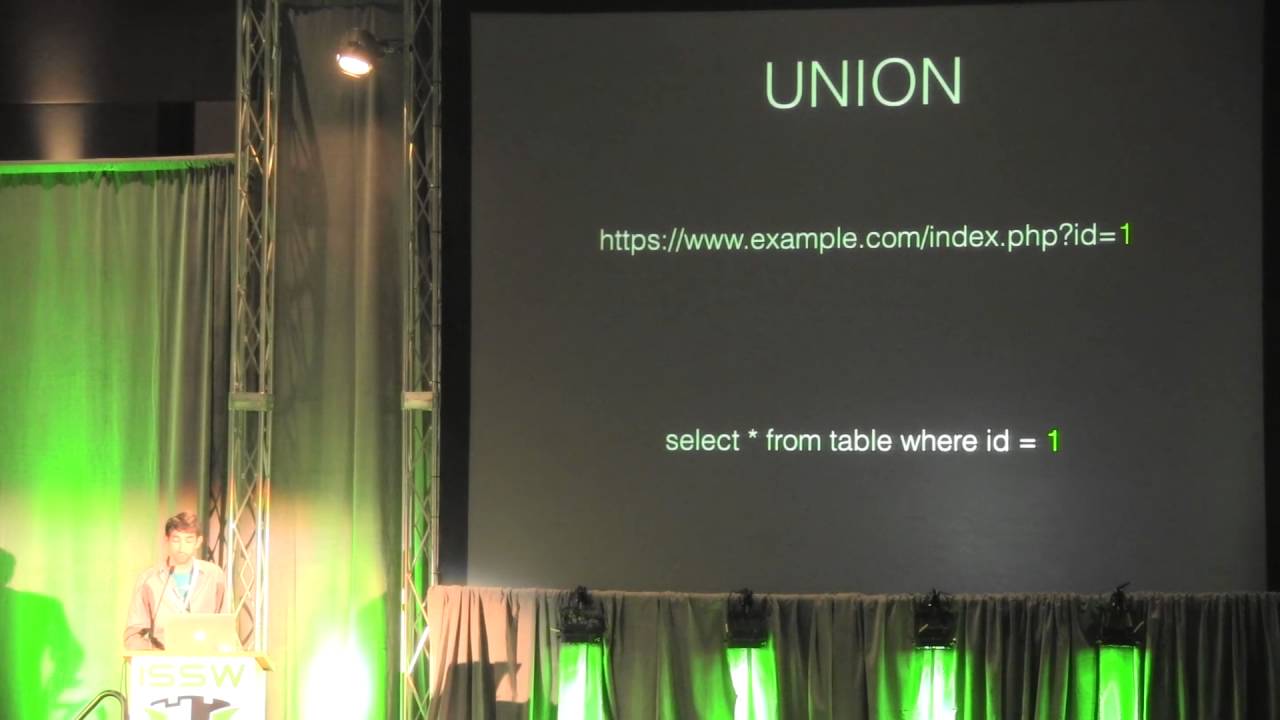 Basic and Advanced SQL Injection Techniques - Brandon Perry