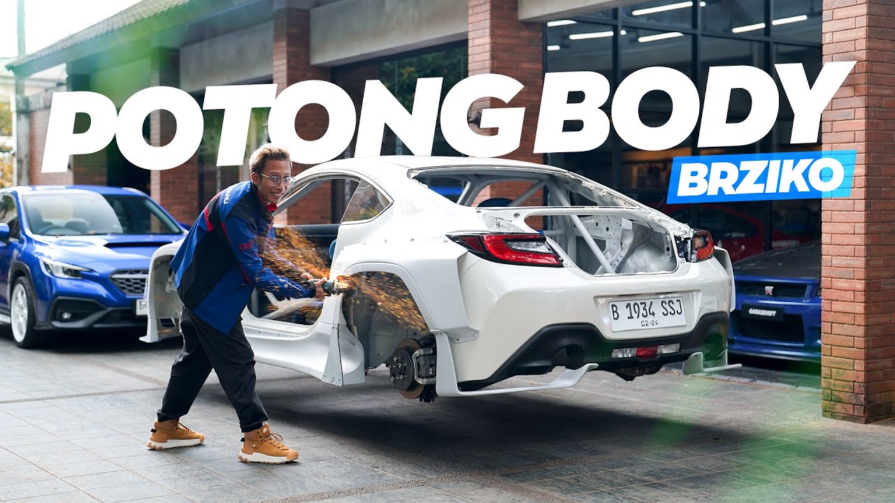 BRZIKO Ep. 4: Bodywork, Carbon, & Fuel system by Dipo Garasi Drift ‼️