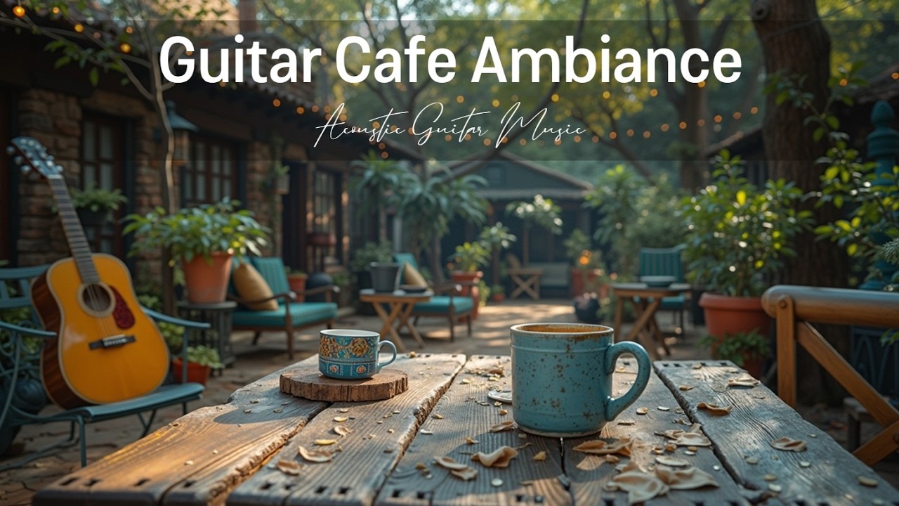 Музыка акустической гитары для атмосферы кафе и спокойной учебы | Расслабляющий фингерстайл