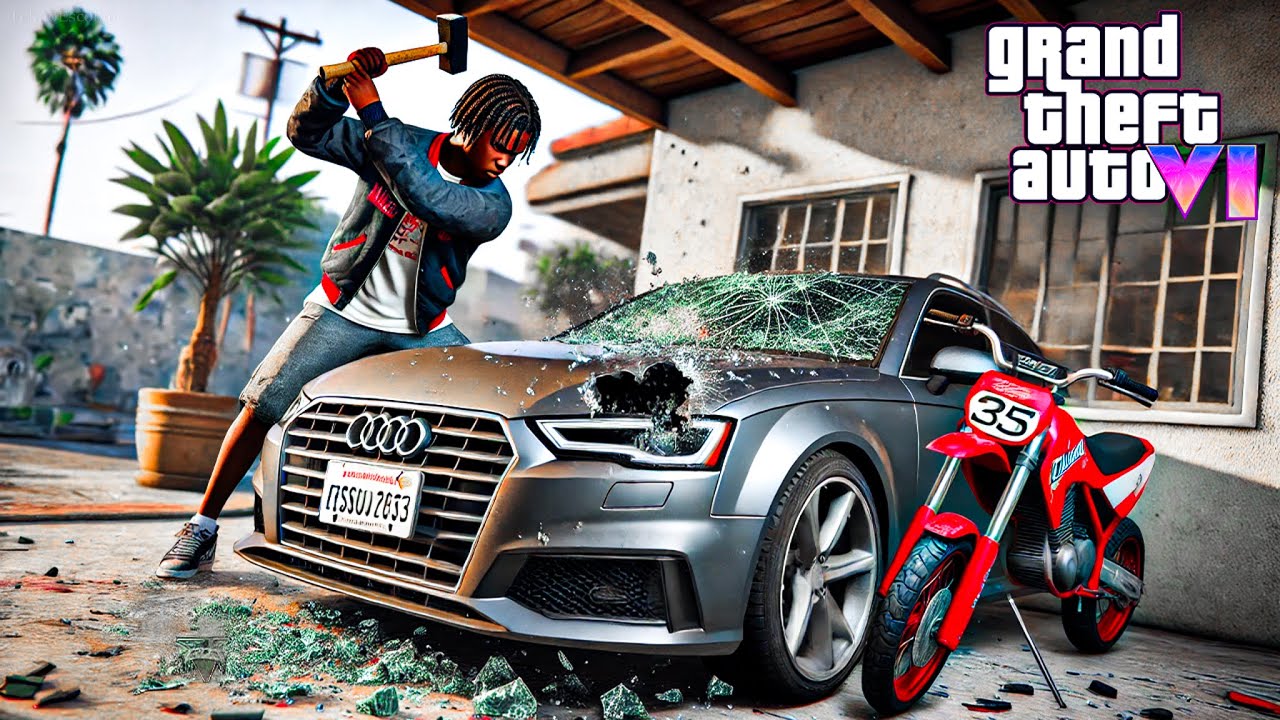 MINIMOTO SBLOCCATA, ORA VENDETTA SULL'AUTO DEL PRESIDE - GTA 5 MOD VITA DA GANGSTER