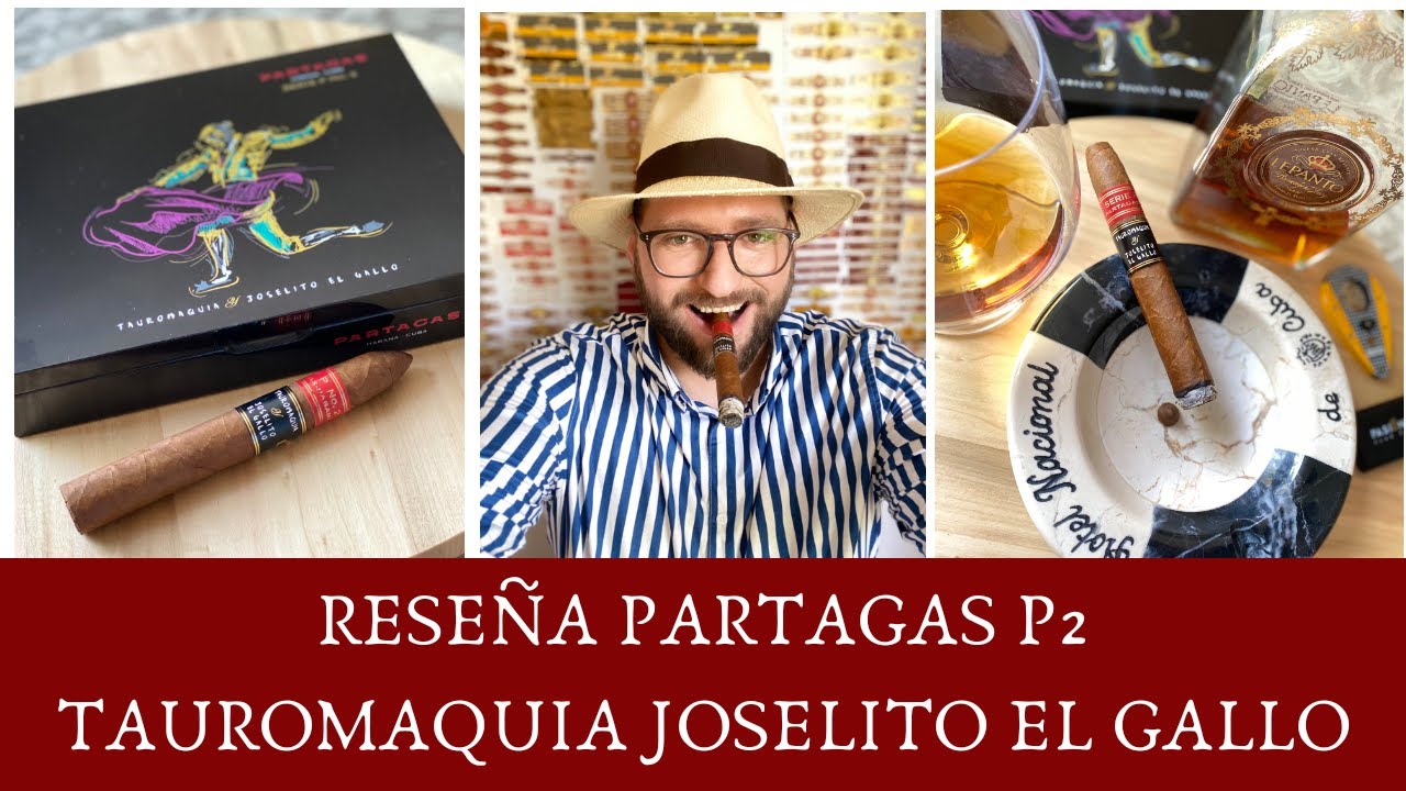 🔥 Reseña Partagás Serie P No2 Edición Tauromaquia y Joselito el Gallo  🔥