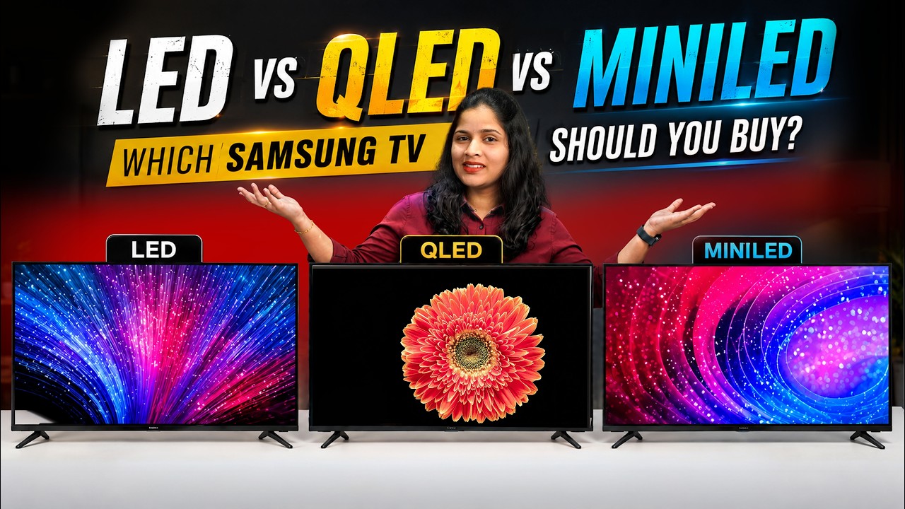 Best Samsung TV 2026 - Mega Comapriosn | LED vs QLED vs MiniLED