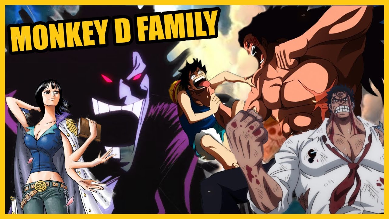 LA MONKEY D. FAMILY - Luffy, Dragon e Garp quali segreti nascondono | One Piece Teoria