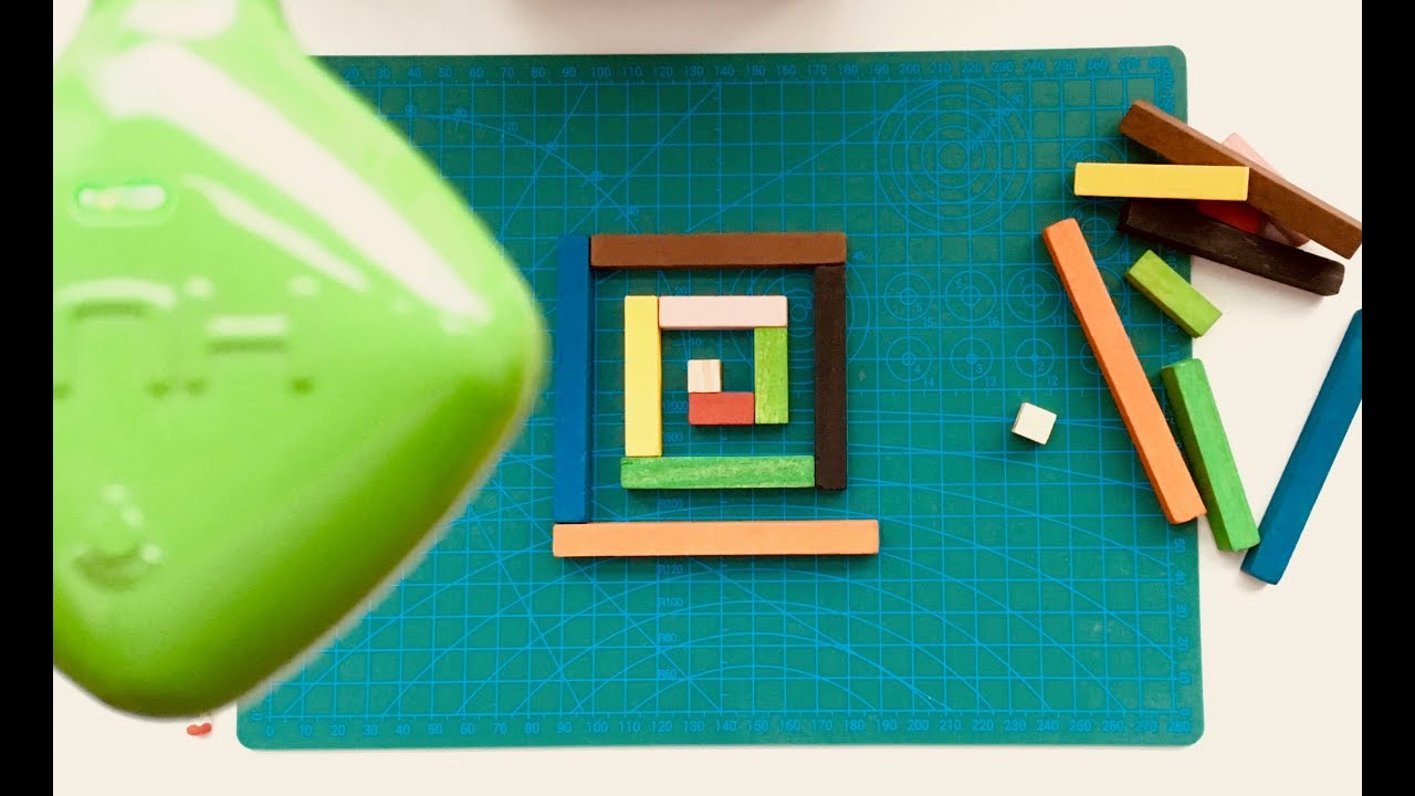 ¡¡MATE-MATE--MÁTICAS!! PRESENTA: REGLETAS CUISENAIRE: LA ESPIRAL DEL 100