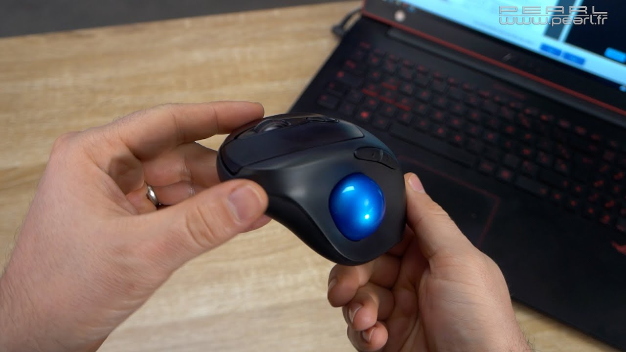 Pas de place ? Mal au bras ? Comment utiliser une souris Trackball ModIt ?[PEARLTV.FR]