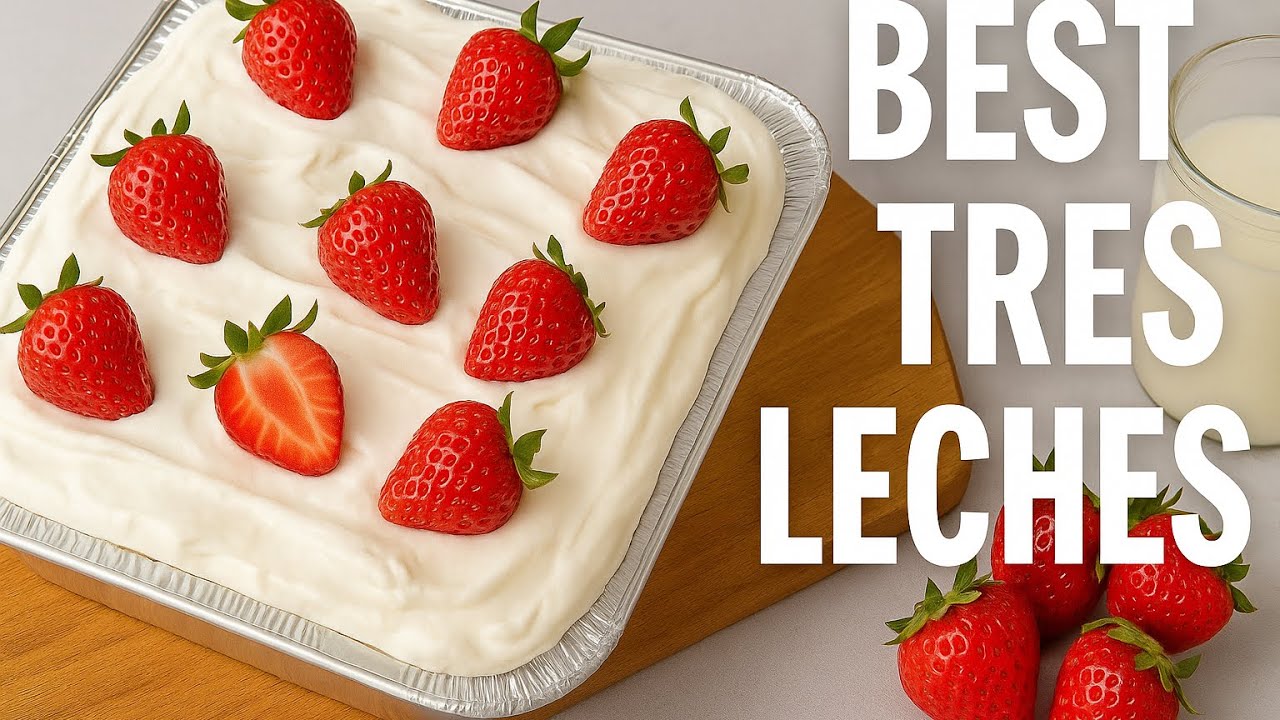 The Best Tres Leches Cake with Hot Milk Sponge | Fluffy, Moist, and Easy!
