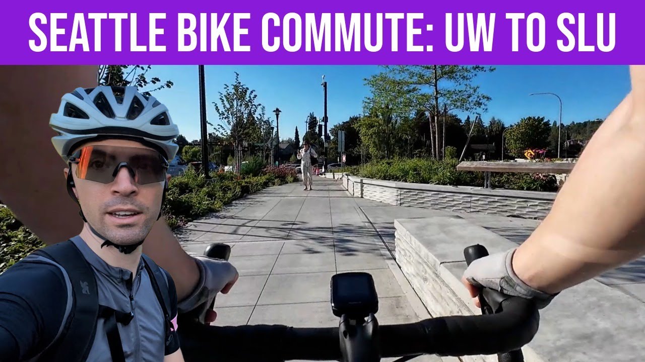 Bike Commutes of Seattle: UW to SLU Amazon Campus via Montlake [Uncut with Commentary]