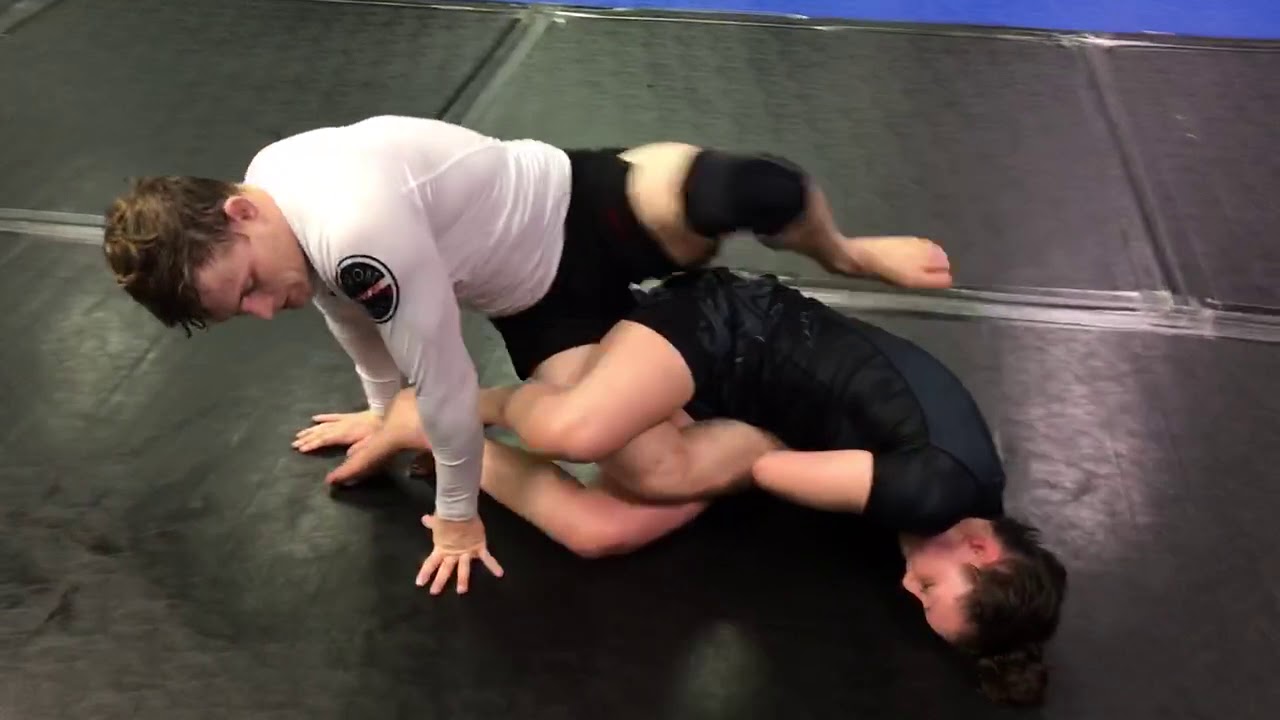 Outside heel hook defense to Inside Heel Hook
