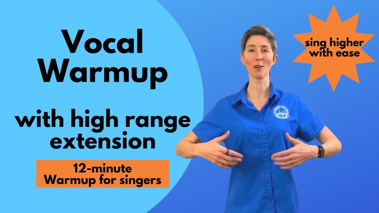 РАЗОГРЕВ ВОКАЛА с расширением ВЫСОКОГО ДИАПАЗОНА | Пойте выше сегодня | Разминка для высокого голоса