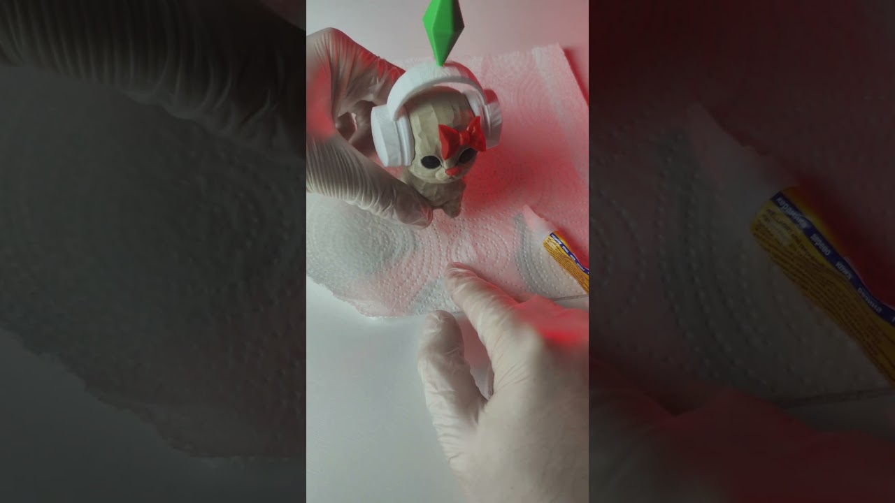 🐈Фигурка кота Симс своими руками #bambulab  #diy #3dprinting