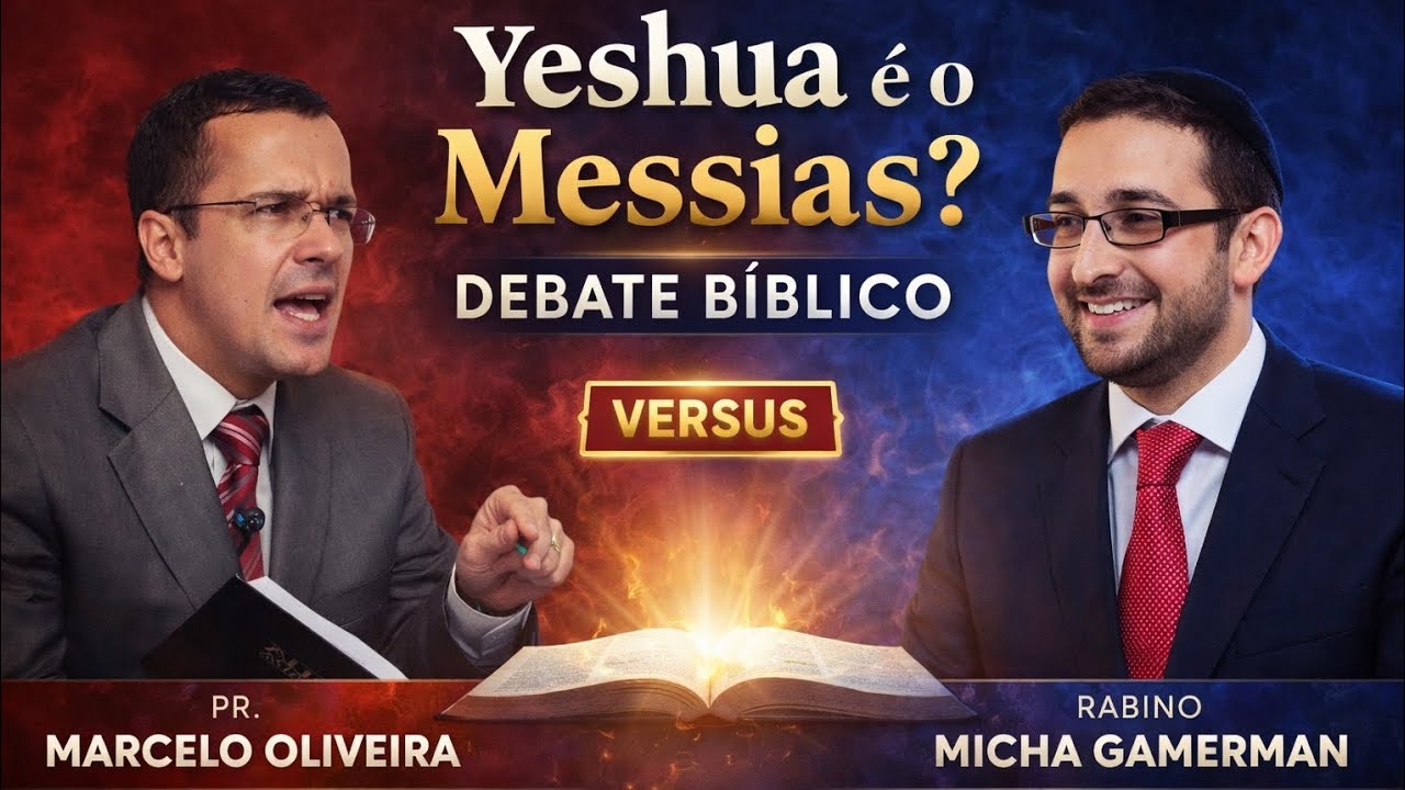 PR. MARCELO OLIVEIRA x RABINO MICHA GAMERMAN – YESHUA É O MESSIAS  DEBATE BÍBLICO VERSUS