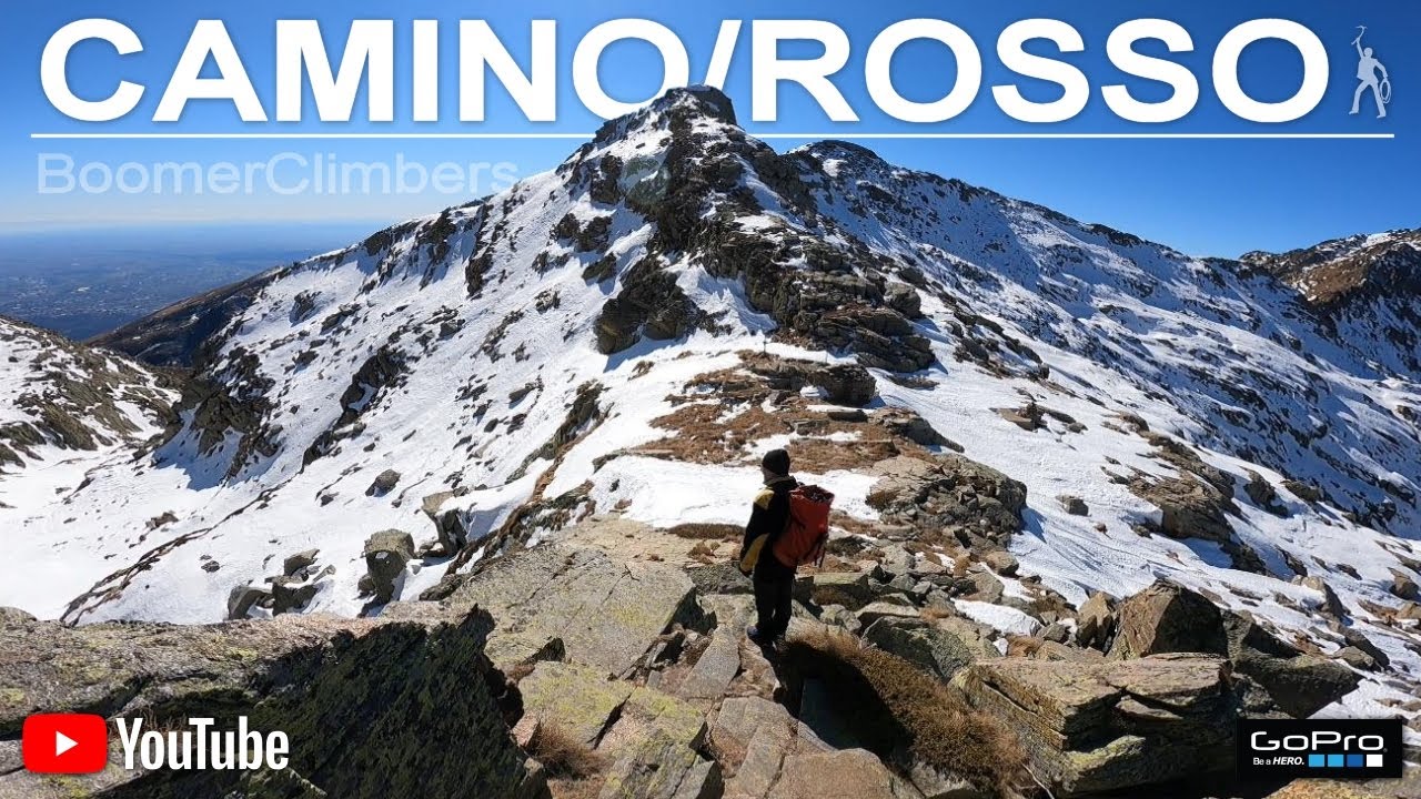cresta monte CAMINO / monte ROSSO - anello dei BoomerClimbers nelle alpi Biellesi