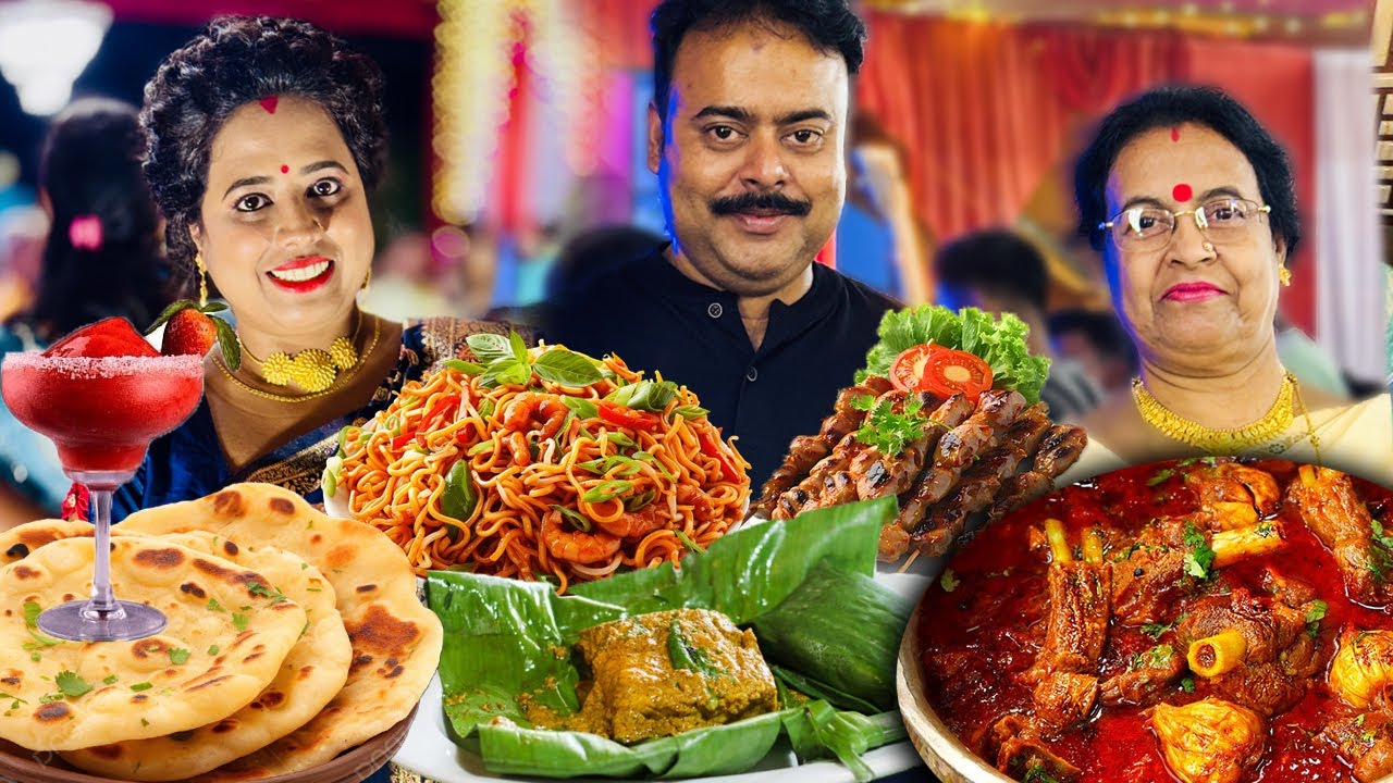 বিয়েবাড়িতে জমিয়ে খেলাম  😁 @IndianEatingShow