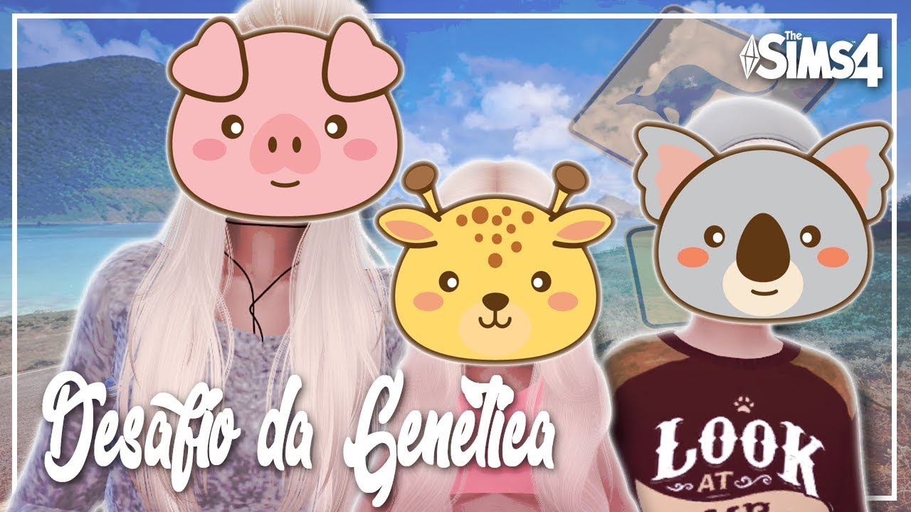 The Sims 4 | Desafio da Genética | FIZ DIFERENTE