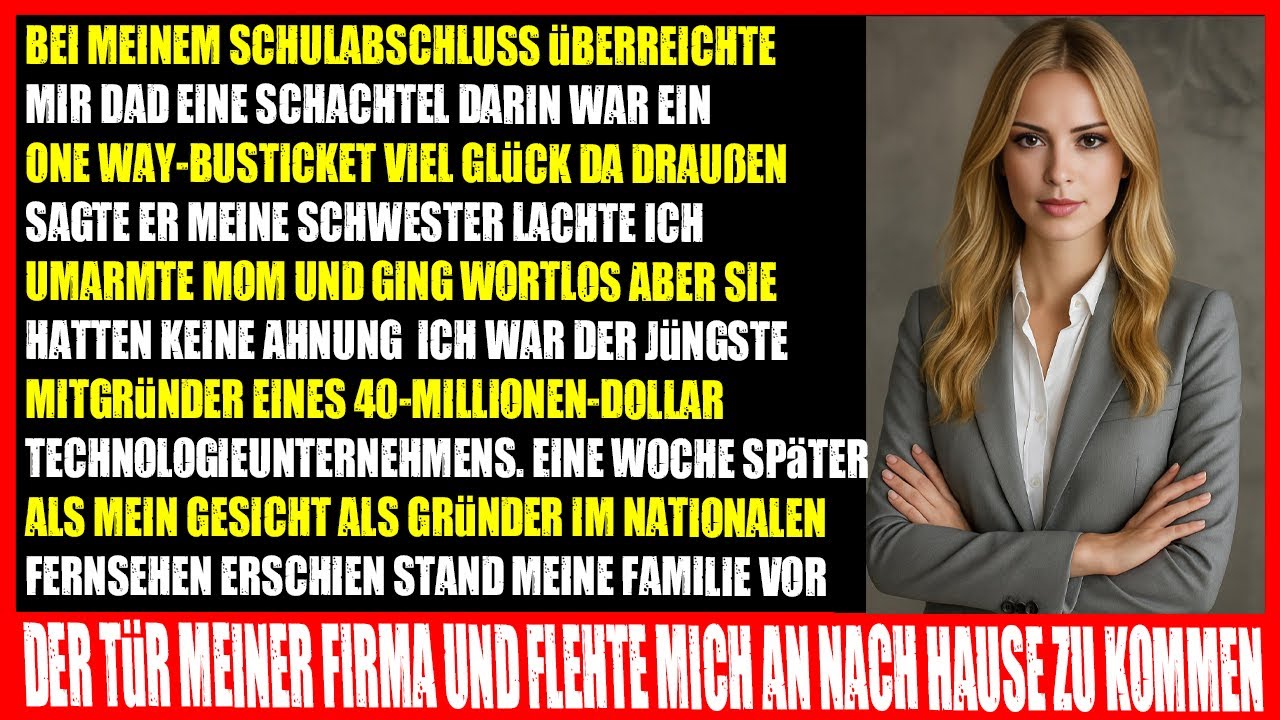 „Mein Vater gab mir zum Abschluss ein One-Way-Ticket – er wusste nicht, dass ich heimlich Milliardär