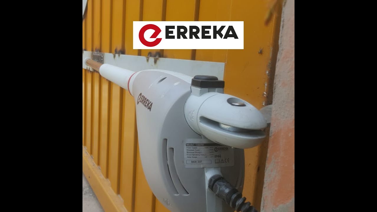Pistones Calypso Erreka para puertas de 300 Kg