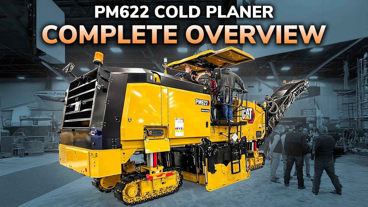 Cat PM622 Cold Planer 2025 Updates: Better Sight Lines & Quick-Change Mounts