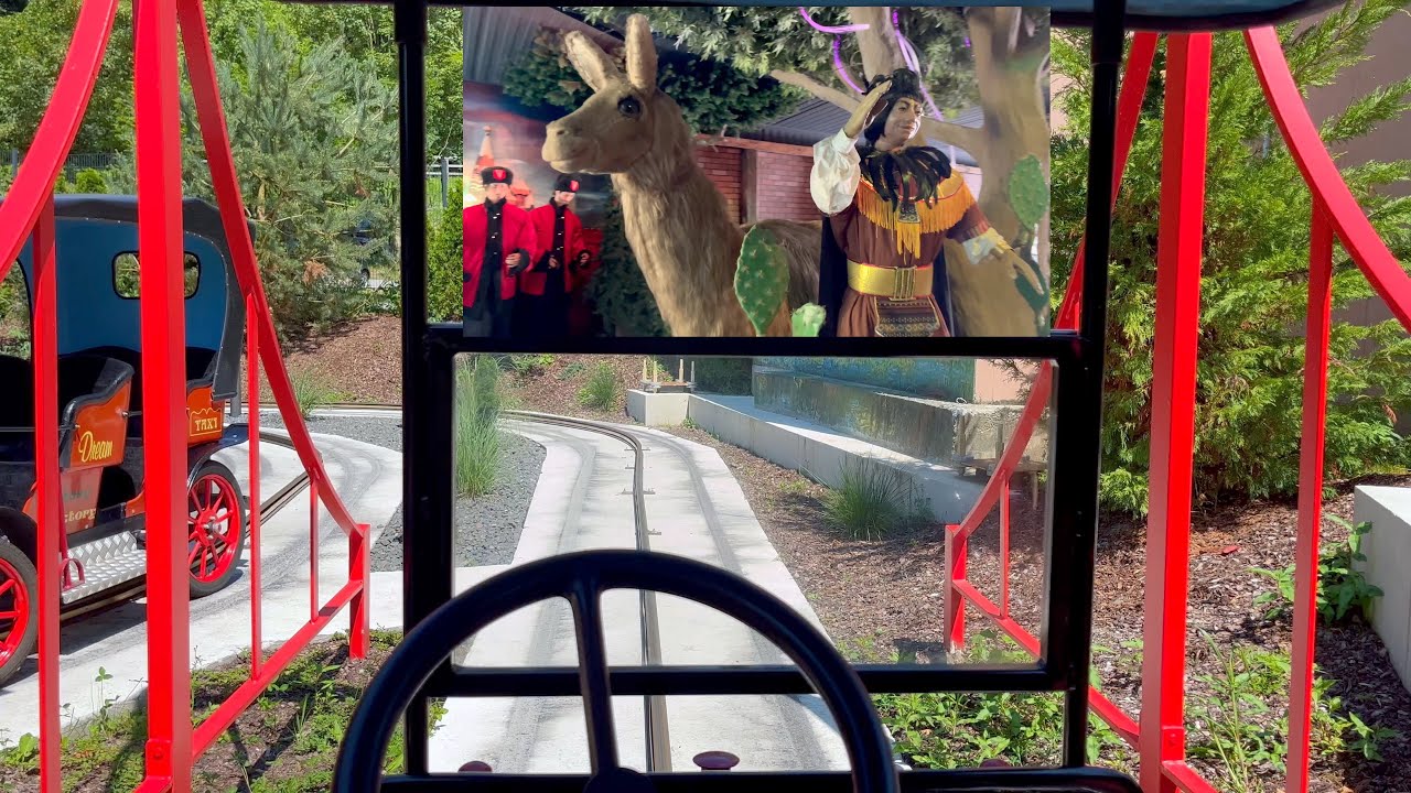 Oldtimer Fahrt (Onride POV & Animatronics) 4K | FANTASIANA Erlebnispark Straßwalchen