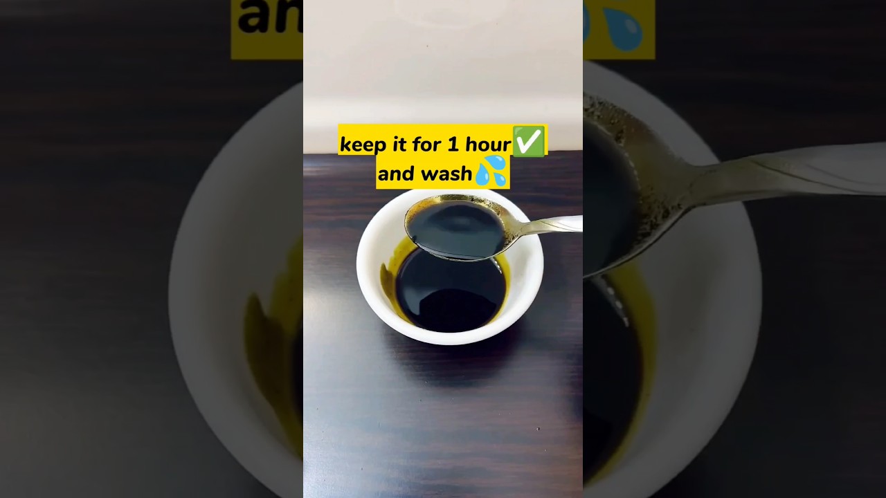 🧖🏻coffee☕gray🤬hair💯hack✅|home🙏🏻made🩷beauty tips🩷#shorts #hack #coffee #tips #hair #homemade #beauty