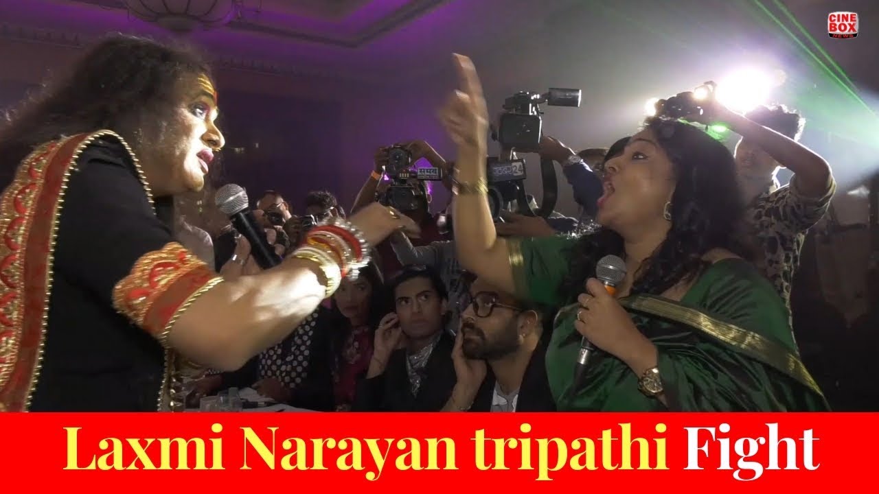 Laxmi Narayan tripathi  Fights in middle of an event