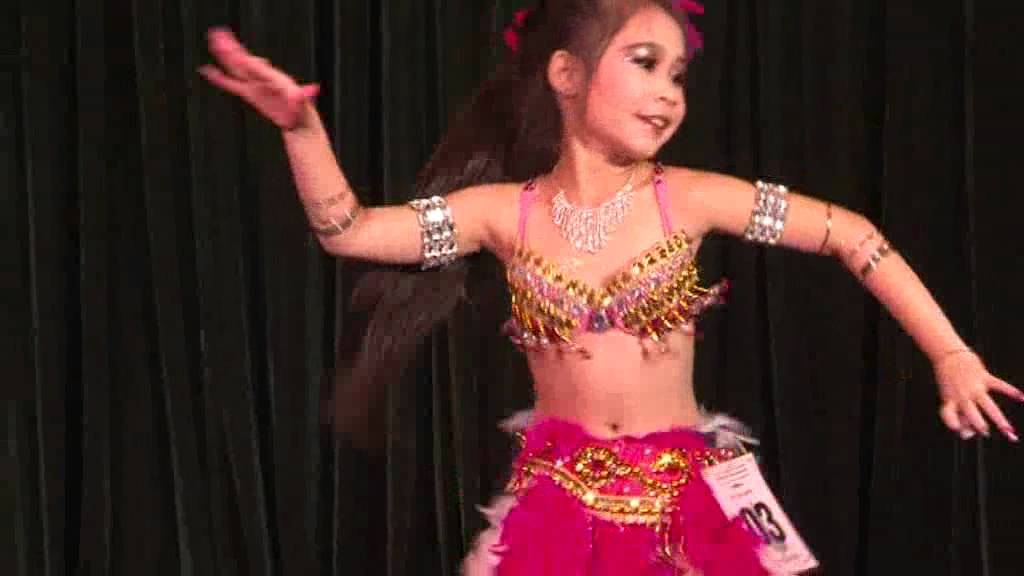 Solo thieu nhi - Le Kim Ngan - sbd 03 - thi dau Unlimited Bellydance 2012