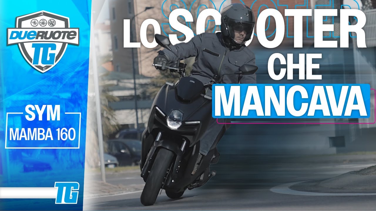 SYM Mamba 160: lo scooter che non c'era