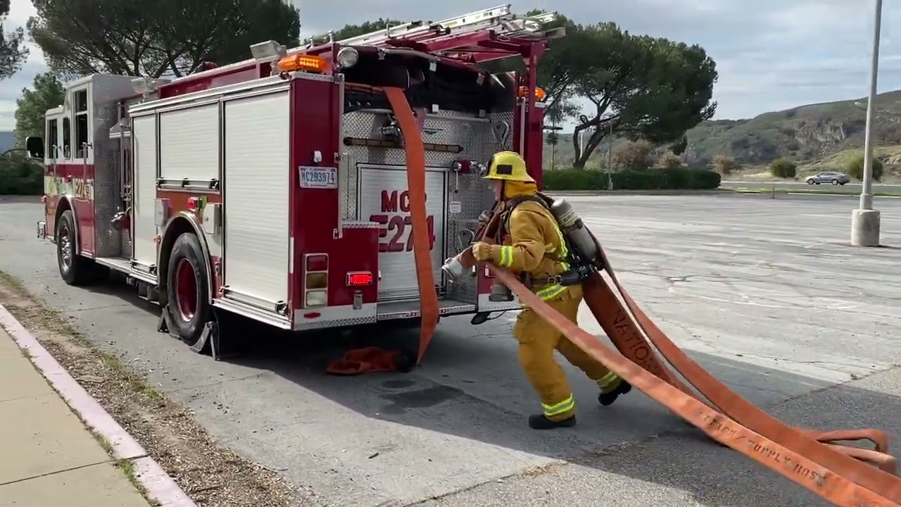 Stationary Hose Lay