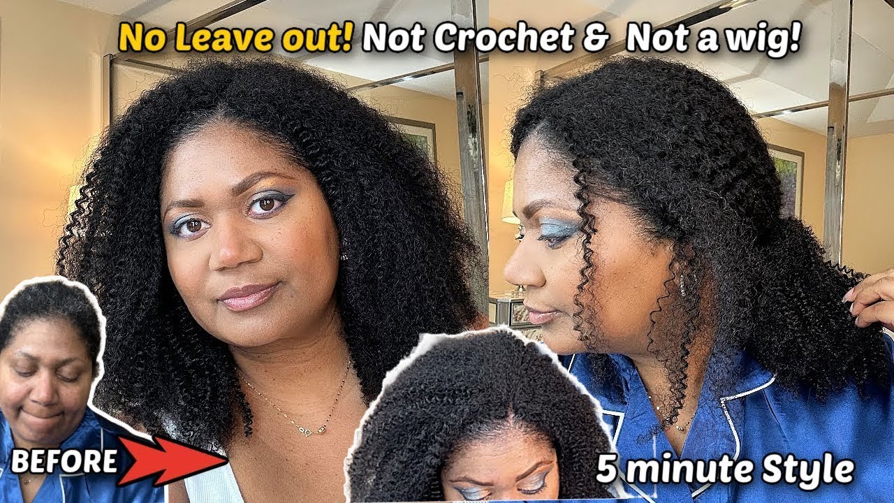5-Minute Full Hair Hack: NO Damage + NO Leave-Out！