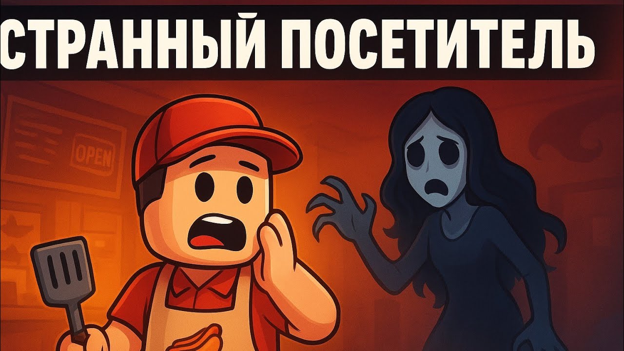 Работа в бургерной Roblox!