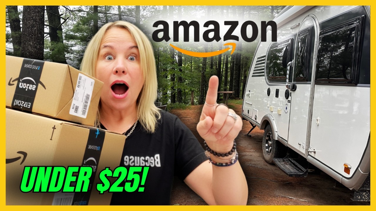 14 Genius Small Camper Organization Ideas on Amazon! 🤩 (Under $25)