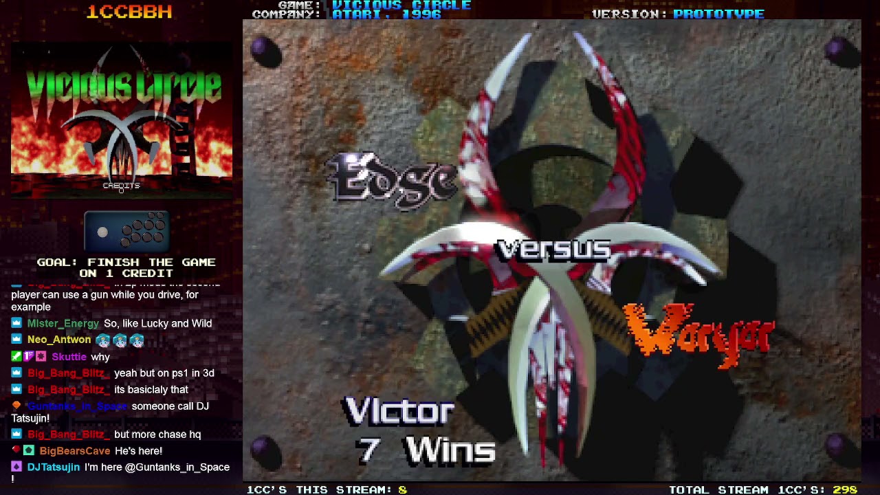 1CCBBH - 299. Vicious Circle (Edge, 1 Credit Clear)
