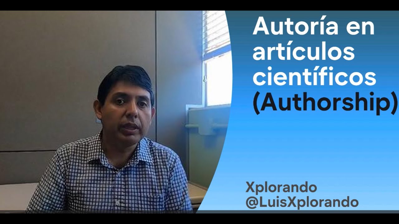 Autorías de los papers (authorship)