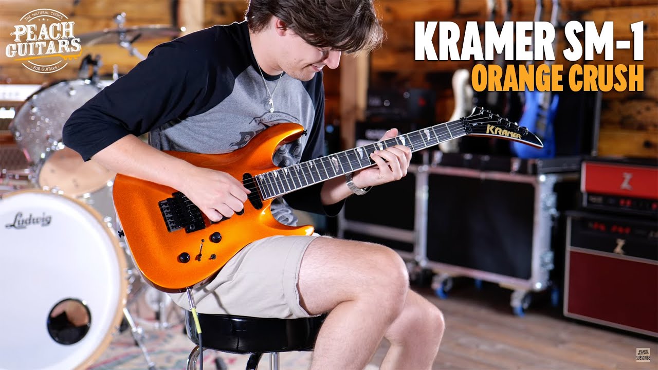 No Talking...Just Tones | Kramer SM-1 Orange Crush
