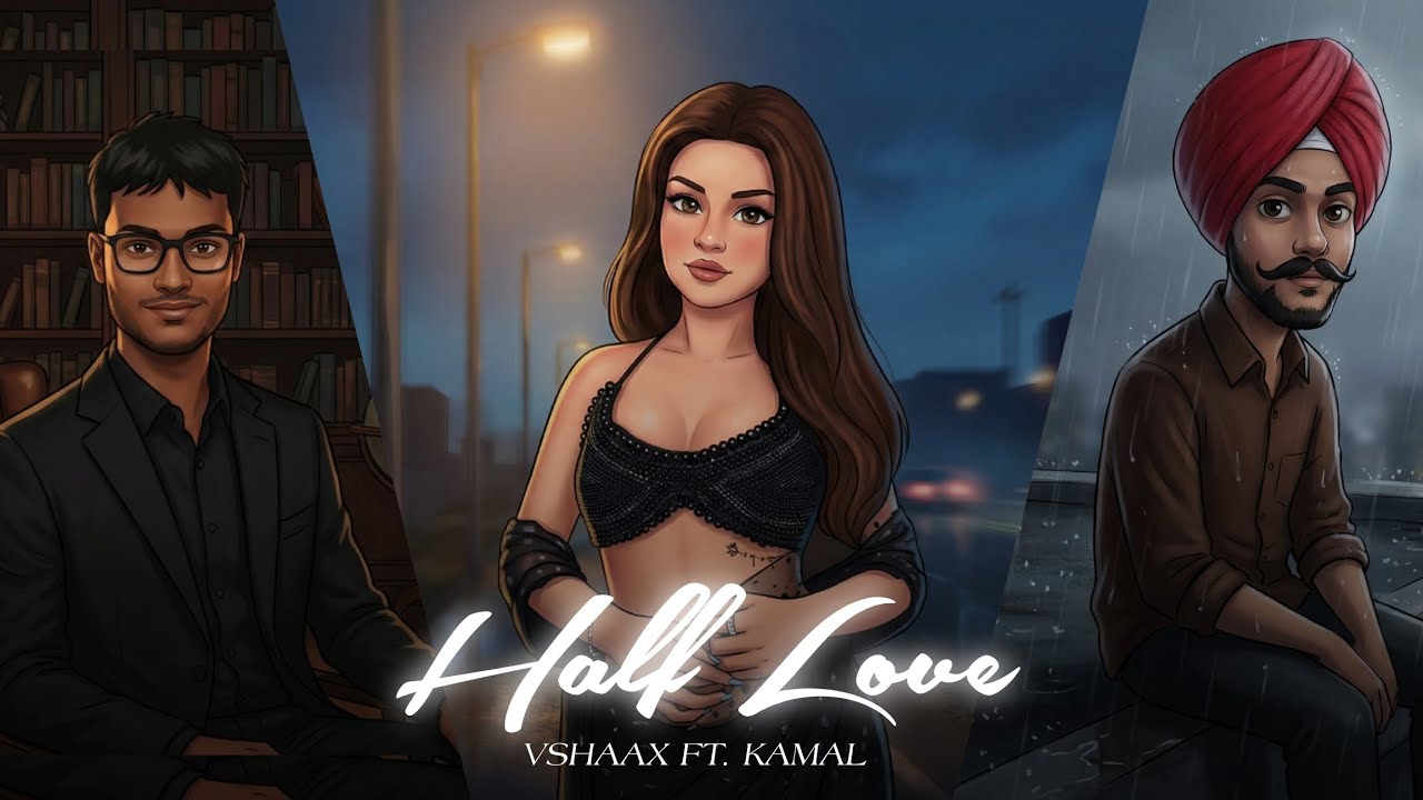 New Hindi Song 2026 | Half Love 💔 | Latest Punjabi Song | Vshaax ft. Kamal Sharma | Feel Music Crew 