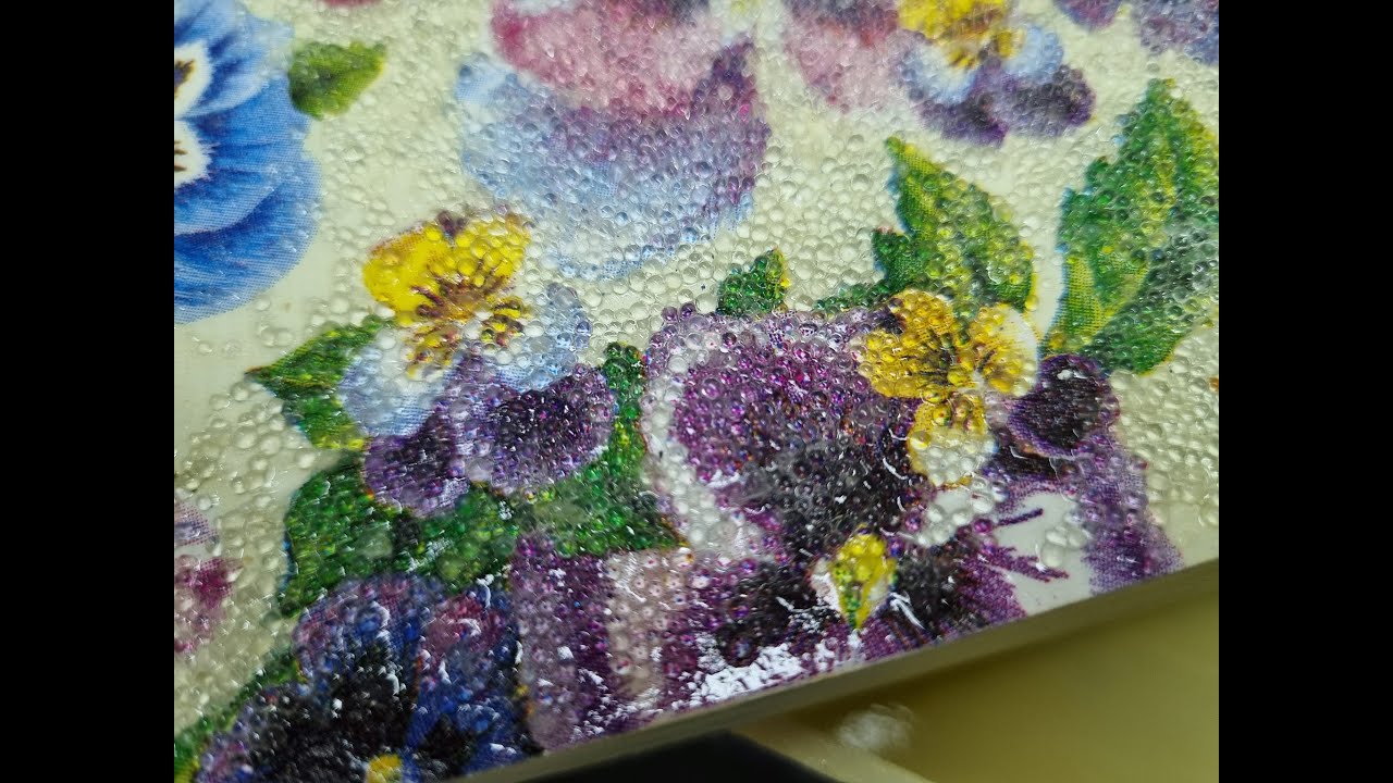 Efecto Burbuja de CRISTAL! Solo 2 materiales glass bubbles #arte #reciclarte #diy #manualidades