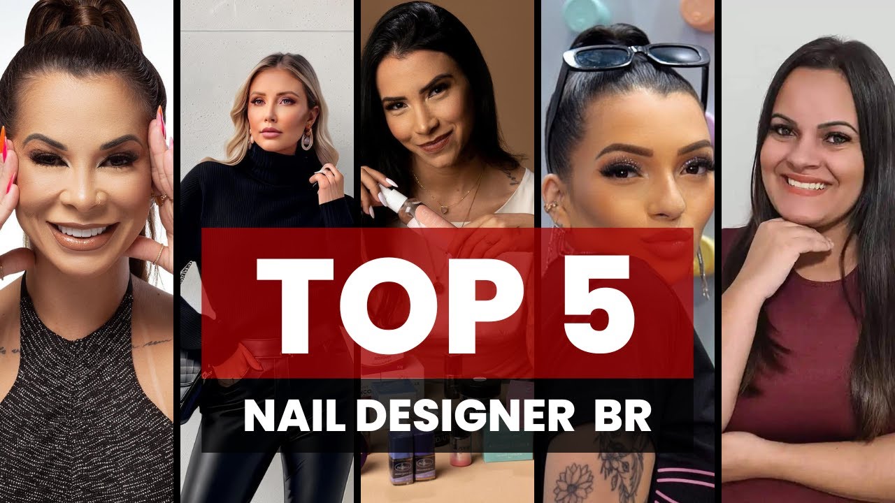 Top 5 Nail Designer Mais Famosas Do Pa&iacute;s ‐ #TudoSobreNalDesigner #nailart