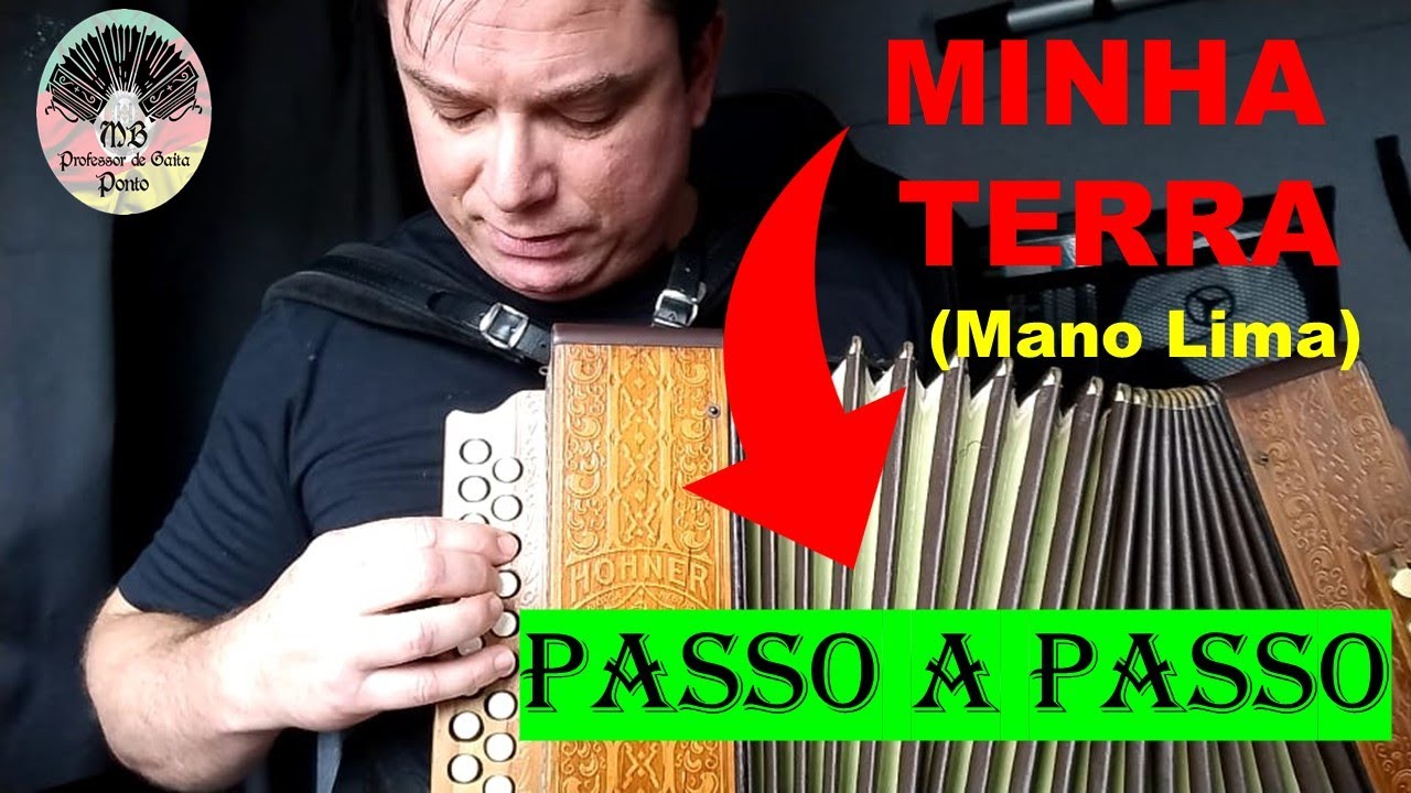 Minha terra ( Mano Lima) Passo a passo- Parte 1