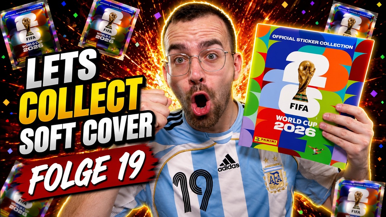Panini FIFA WORLD CUP 2026 Sticker: LETS COLLECT Soft Cover Album | Folge 19