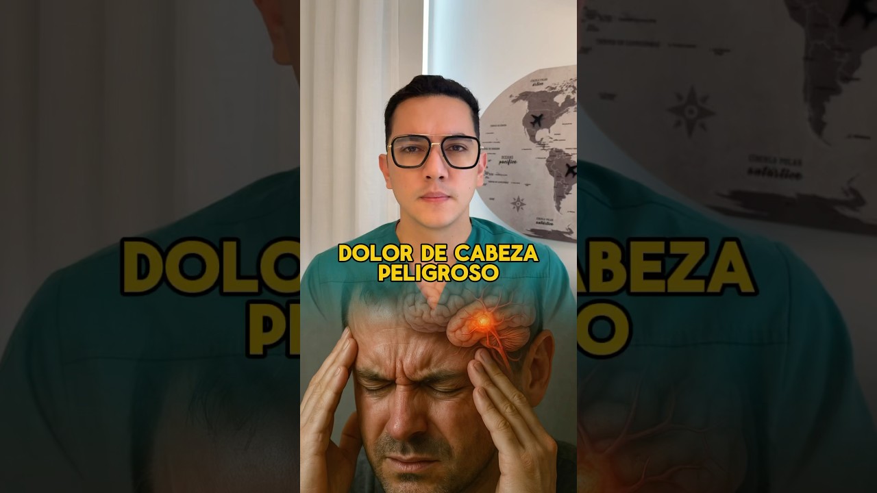 As&iacute; se siente un dolor de cabeza peligroso. #medicina #neurologia #cefalea #conejosdesalud #shorts