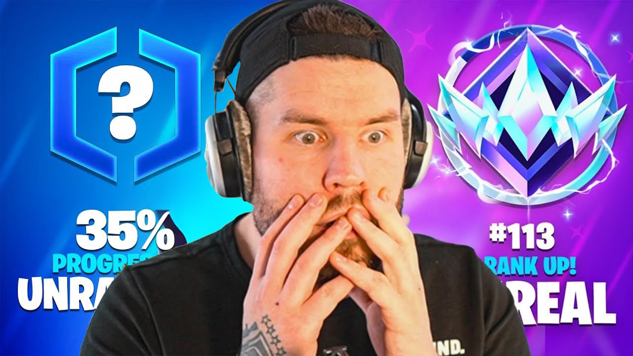 von UNRANKED zu UNREAL in 24 STUNDEN in Fortnite!