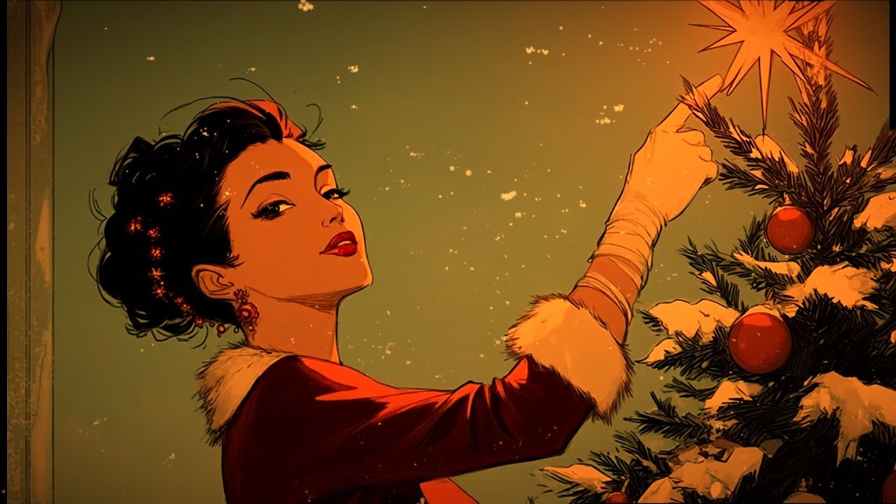 Christmas Noir jazz - 1940's saxophone Retro Jazz