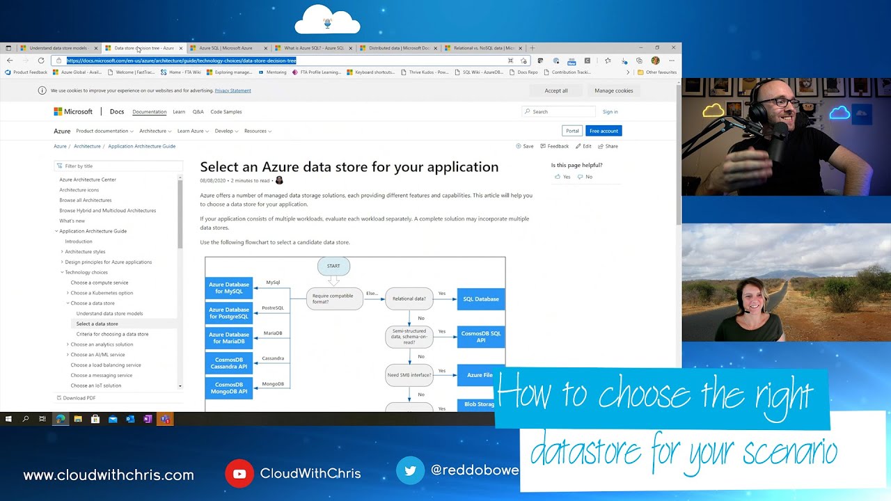 42 - Choose the right datastores for your scenario (how to choose a datastore)